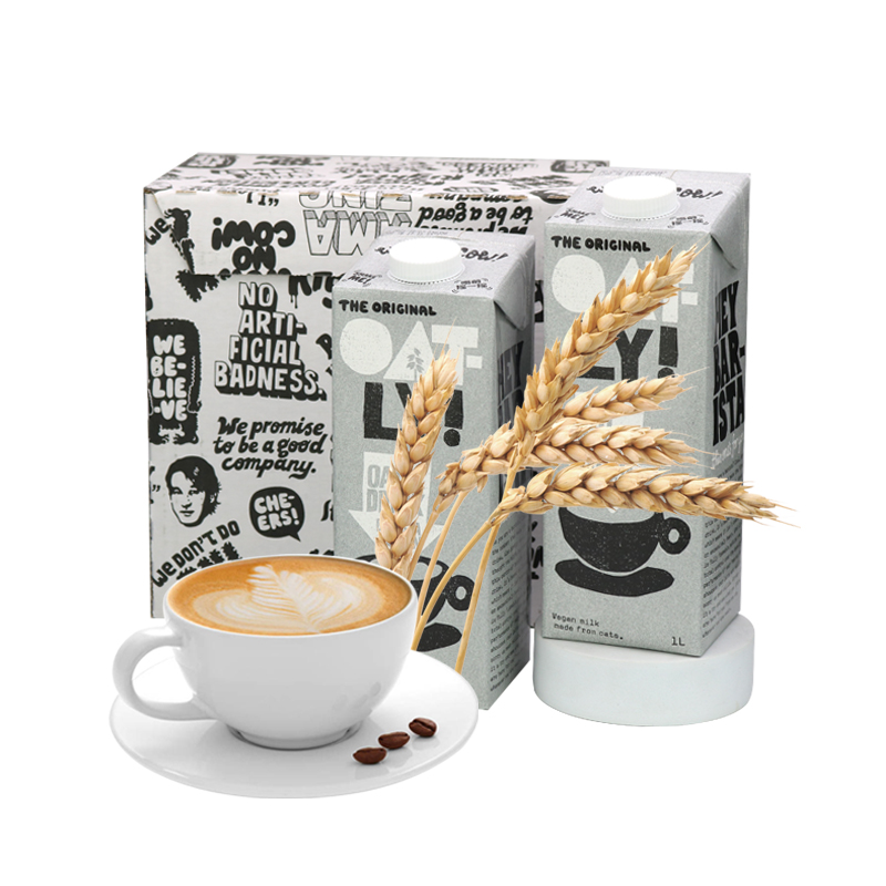 OATLY咖啡大师燕麦奶燕麦拿铁咖啡伴侣燕麦饮植物蛋白饮料1L*6瓶-图3