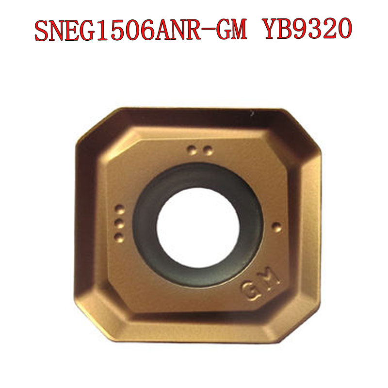 株洲数控铣刀片不锈钢专用SNEG1506ANR-GM GR YBC302 YBM253涂层-图0