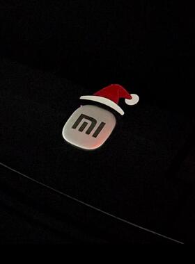 适用于小米xiaomi红帽子贴纸可爱
