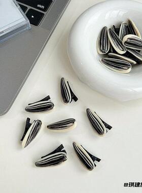 夹子食物瓜子发夹儿童发卡手工