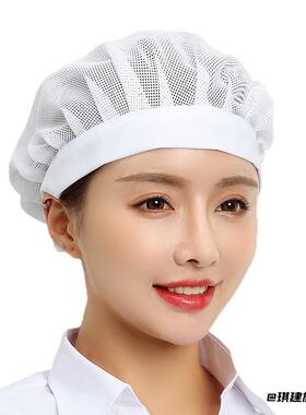 后厨透气舒适餐饮防落发工厂厨房