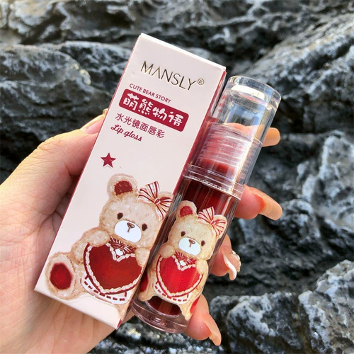 Помада, увлажняющий стеклянный блеск для губ, зеркальный эффект, долговременный эффект, не стирается