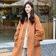 Korean style fashionable, casual and versatile wool coat