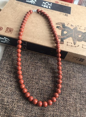 红竹石项链  天然石 2026年 本命年项链