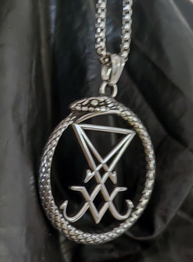 钛钢暗黑小众朋克饰品首饰