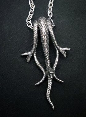 钛钢男女情侣独特街头复古吊坠