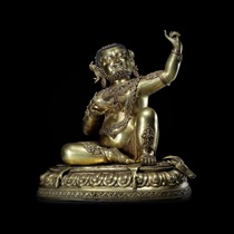 Big Achievers Vluba Revered Cumin Liu Gold Antique Statue of the Golden Antique Statue