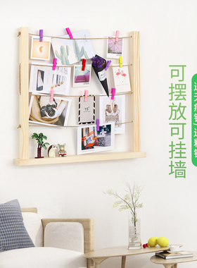 创意ins桌面照片装饰品