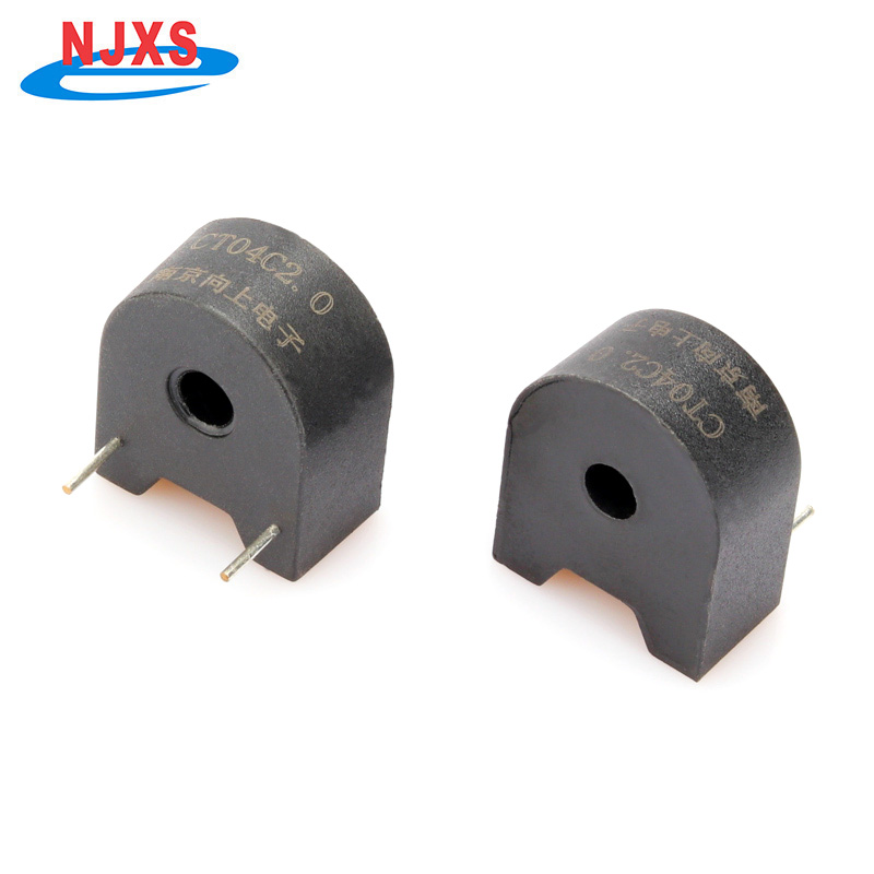 DL-CT04C2.0 1.0卧式微型电流互感器20A/10mA 10/10mA PCB 2000/1 - 图0