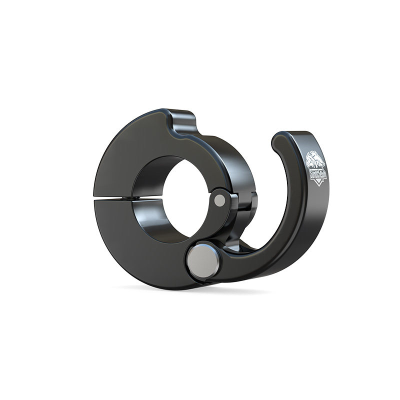 Electric vehicle hooks with universal punch-free front