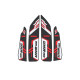 HJ150T modified pedal anti-scratch and anti-slip rubber feet