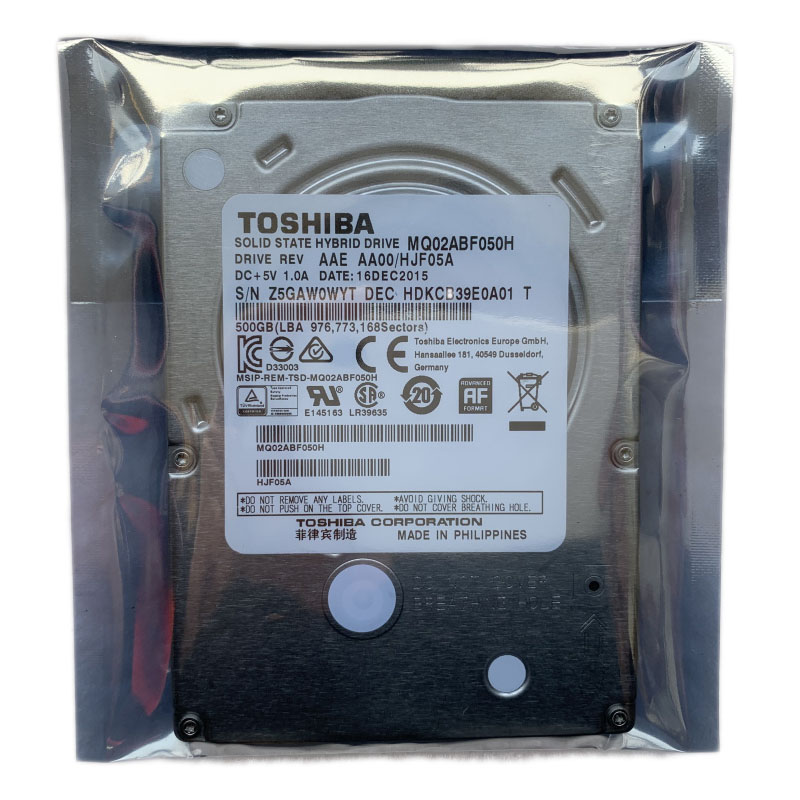 全新东芝2.5寸8G SLC SSD固态混合500G笔记本电脑硬盘MQ01ABF050H-图3