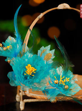 软枝绢纱清新甜美花朵