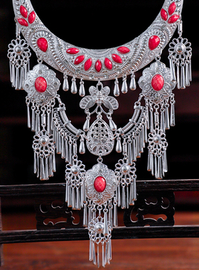 合金项圈女民族风响铃