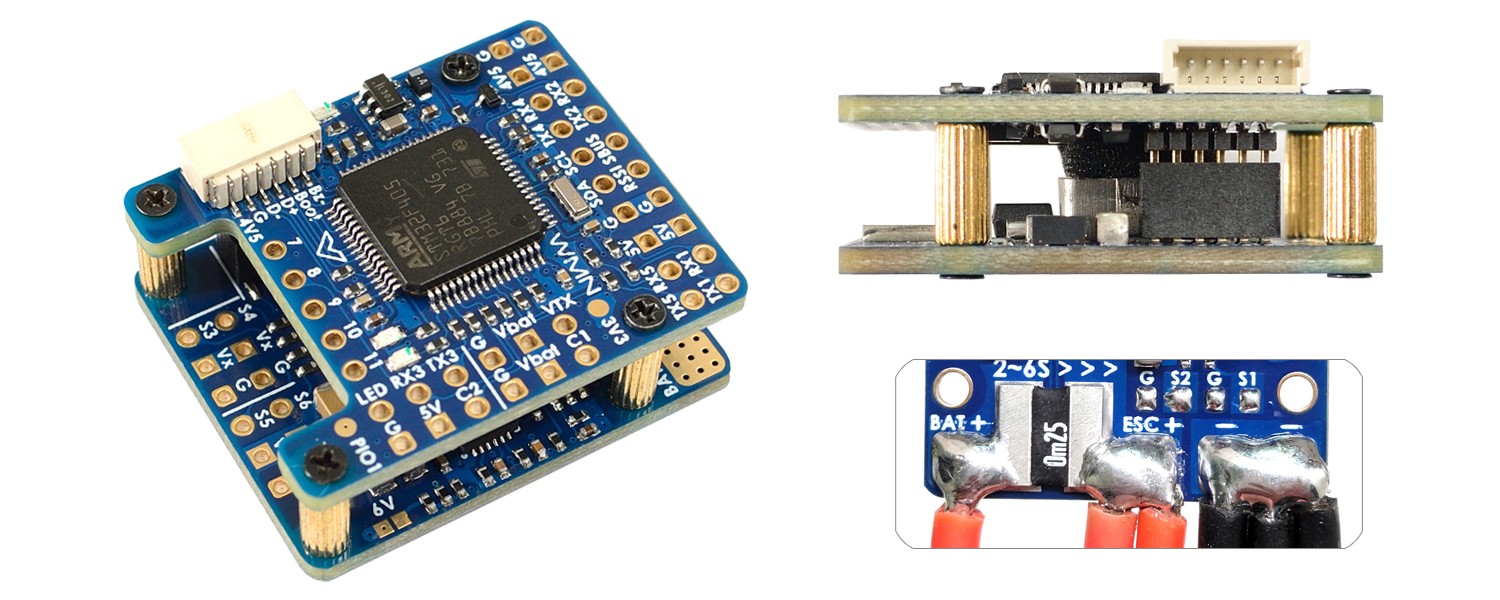 MATEK F405-WMN飞控 INAV FPV 气压计 黑匣子 OSD 2-6S 航模 - 图1