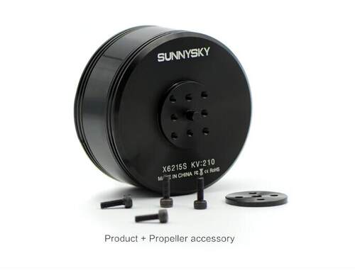 朗宇SUNNYSKY X6215S 无刷电机 同级重量轻 动平衡优 FPV航模植保 - 图3