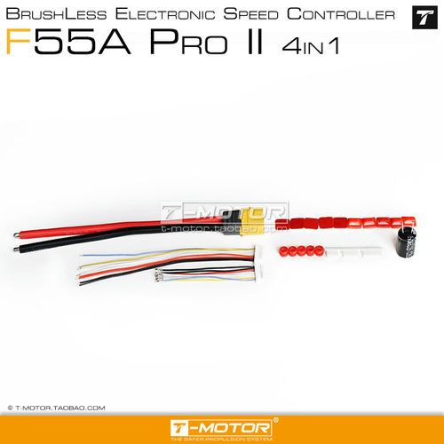 TMOTOR 破风F55A PROII 4in1 AM32四合一电调带LED FPV竞速穿越机 - 图1