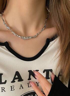 有趣琳 熔岩复古项链女嘻哈毛衣卫衣配饰