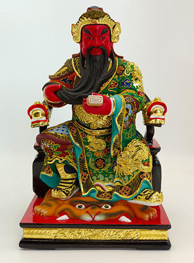 关公神像新款关二爷摆放中式家居