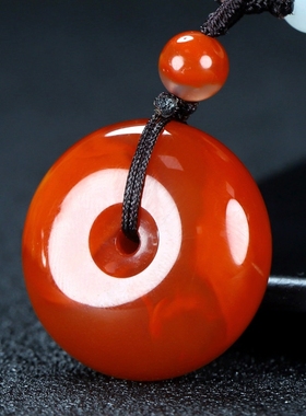 墨雨轩男女款南红玛瑙原石雕刻