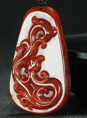 墨雨轩男女款南红玛瑙原石雕刻