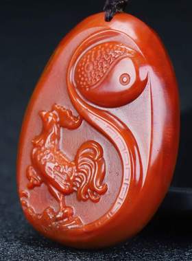 墨雨轩男女款南红玛瑙原石雕刻