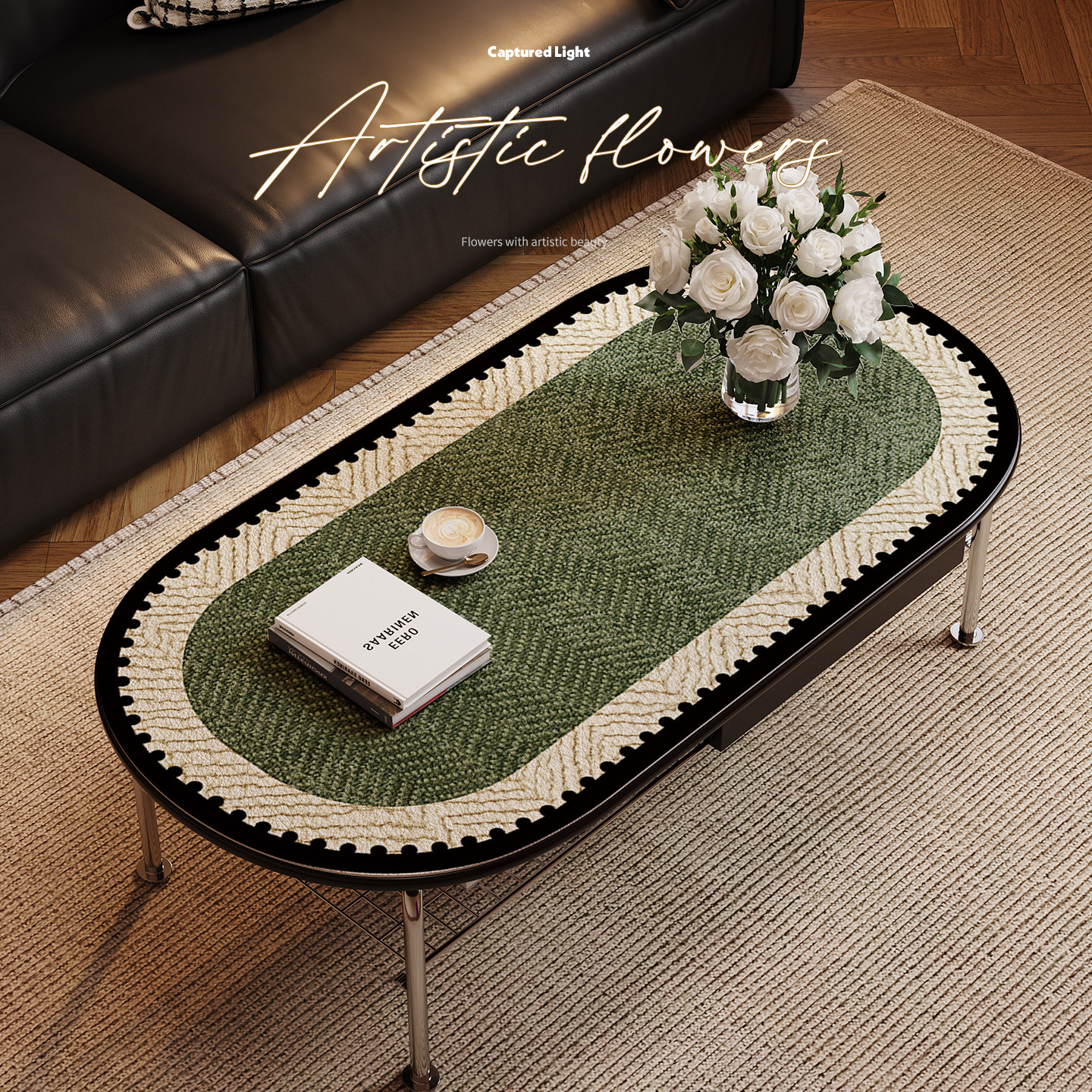 茶几桌垫子防油防水隔热餐边柜电视机柜台面圆形保护垫布2025新款,淘宝优惠券,粉丝福利购,淘宝优惠卷