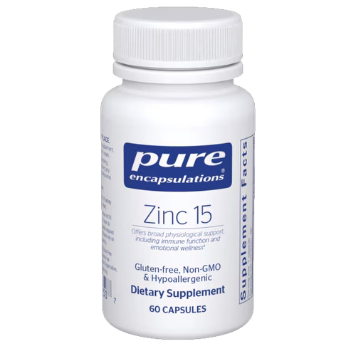 宁波现货pure倍宜Zinc 锌15mg 60粒 砒啶甲酸锌 - 图0