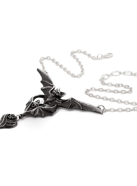 ALCHEMY哥特暗黑蝙蝠吊坠项链