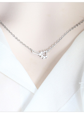 幸福树项链女颈链饰品锁骨链送女友闺蜜简约气质吊坠新款颈链女