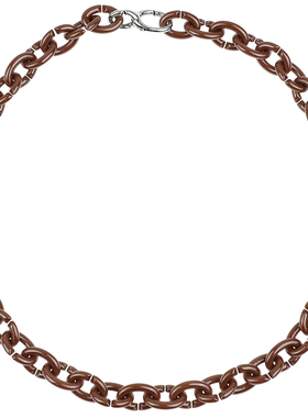 GRGR新款欧美个性陶瓷嘻哈项链