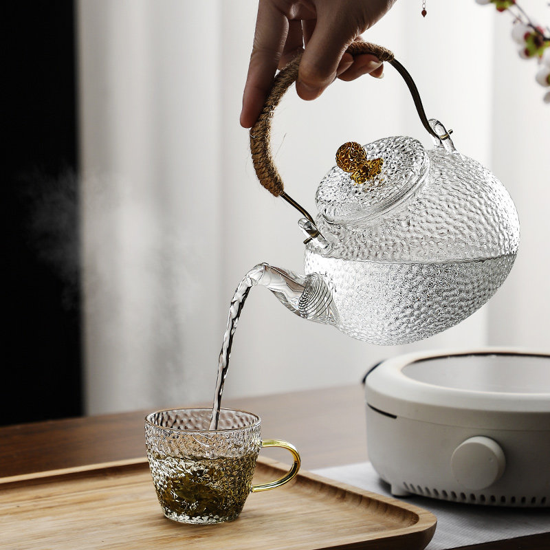 玻璃泡茶家用耐高温电陶炉围炉茶壶 光一家居茶壶