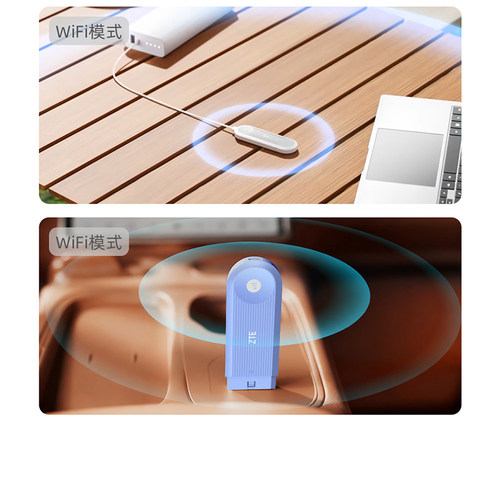 ZTE中兴随身WiFi F40 5GRedCap精致小巧便携5G轻量化RedCap技术高速全国无线网络官方流量移动wifi 即插即用 - 图1