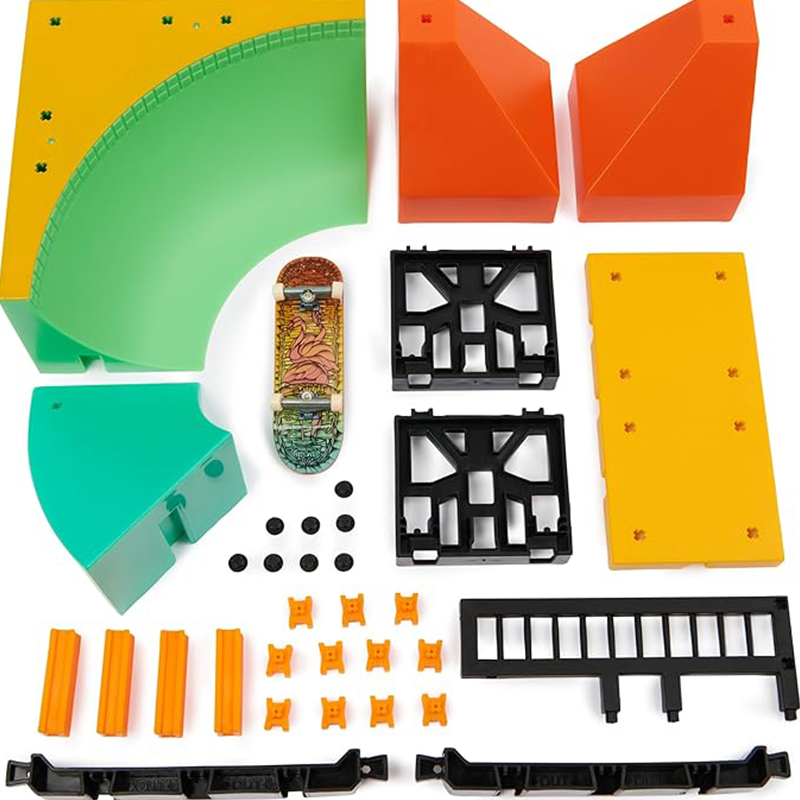 Tech Deck儿童创意男孩玩具手指滑板套装组合场地礼物4分之一碗 - 图2