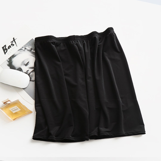 Leggings anti-exposición de gran tamaño Pantalones de tres cuartos para el borde de encaje modal de las mujeres más grasas más pantalones de seguridad grandes 200 Jin [Jin es igual a 0,5 kg] grasa mm