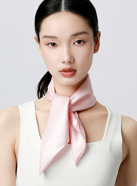 丝界100%桑蚕丝亲肤透气女士丝巾