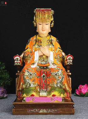 湄洲妈祖摆件树脂妈祖娘娘像