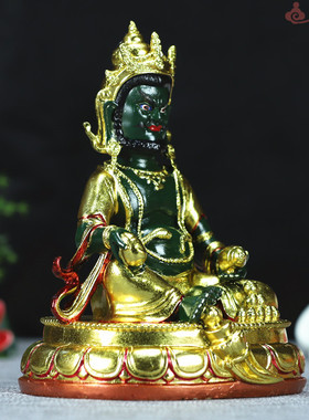 七彩中式风树脂财神密宗寺庙佛像