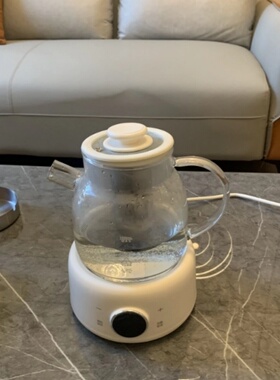 olayks立时全玻璃养生壶家用多功能办公室小型纯玻璃恒温煮茶烧水