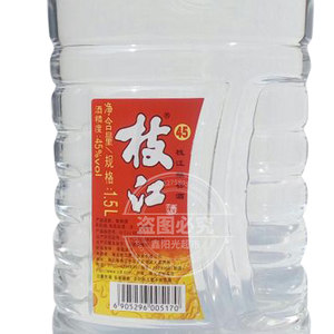 枝江酒45度1.5L整箱6壶装酒优质酒浓香型配制酒湖北名酒