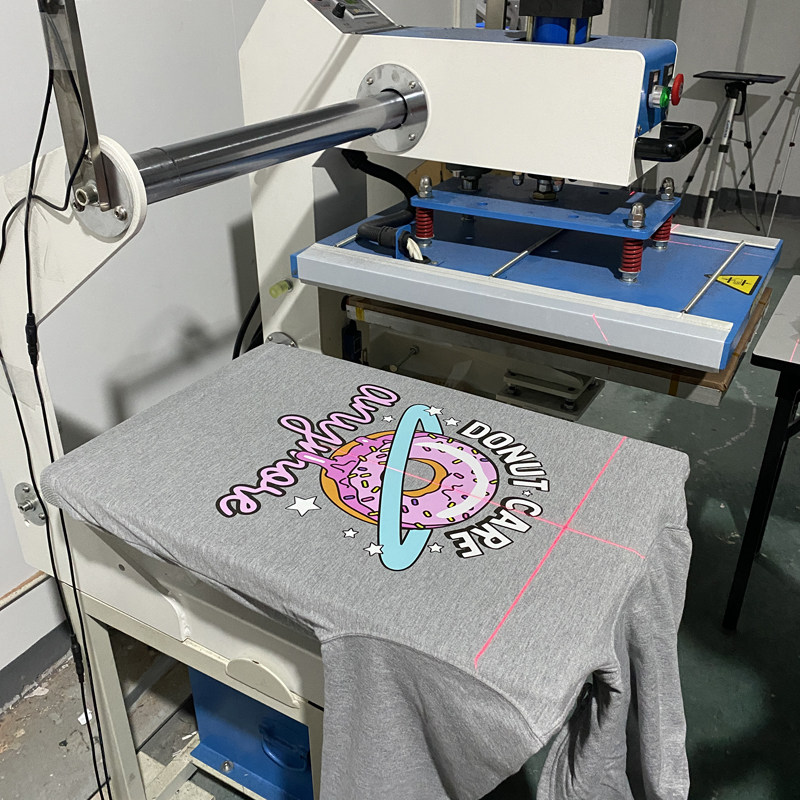 高端T恤儿童服装布料数码直喷热转印花定制印字丝网烫画裁片加工_虎窝淘