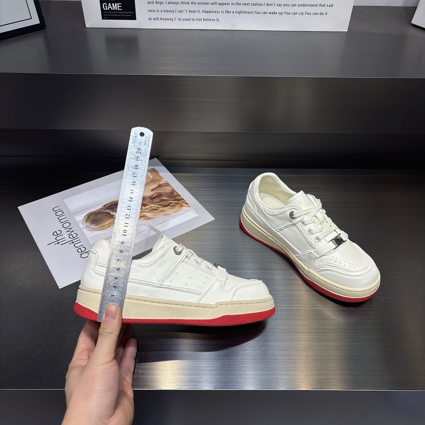 头层牛皮厚底小白鞋女板鞋2026新款简约百搭防滑系带休闲运动鞋女,淘宝优惠券,粉丝福利购,淘宝优惠卷