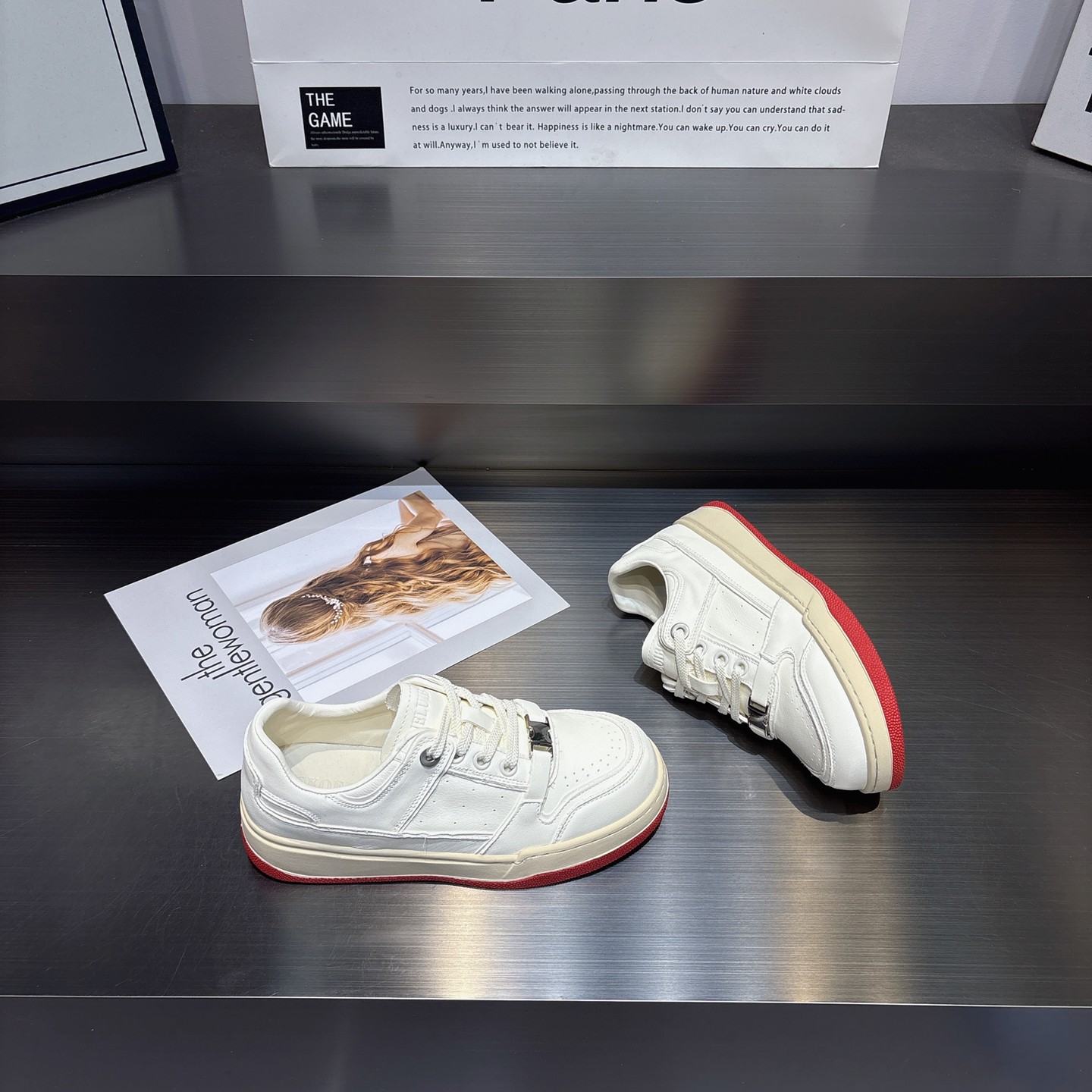 头层牛皮厚底小白鞋女板鞋2026新款简约百搭防滑系带休闲运动鞋女,淘宝优惠券,粉丝福利购,淘宝优惠卷