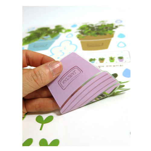 防水瓷砖贴清新小玻璃贴推拉门防撞贴纸厨房冰箱橱柜装饰自粘贴画 - 图1