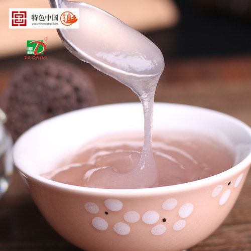 云南特产澄江藕粉德春牌纯藕粉不含糖粉末型500g正品 - 图0