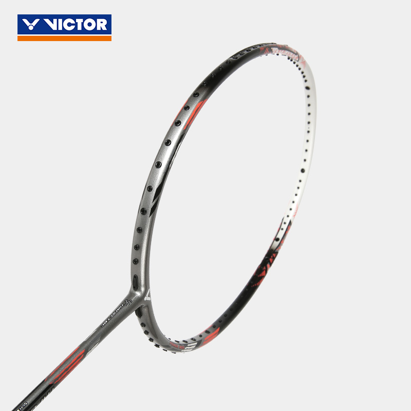正品victor胜利羽毛球拍威克多超轻TK15二代II碳纤维专业进攻单拍 - 图1