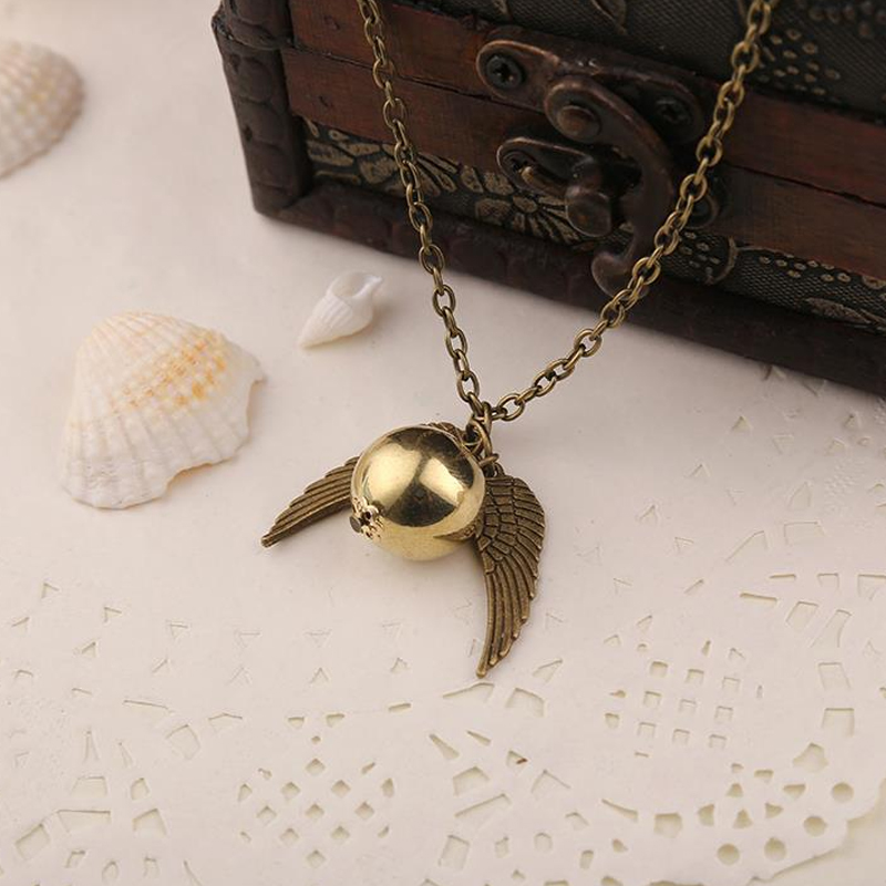 哈利波特金飞贼项链 Harry Potter cosplay halloween necklace - 图0