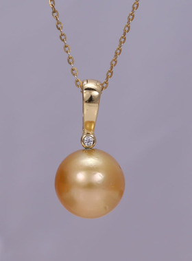 s925纯银二用珍珠项链卡扣挂坠