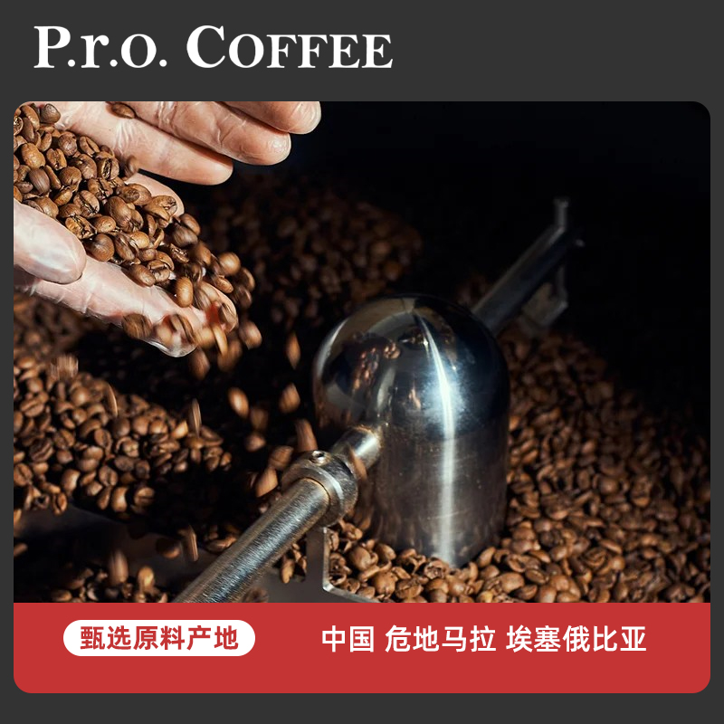 璞珞PRO COFFEE经典重焙咖啡豆 454g/袋手冲美式精品新鲜烘焙-图2