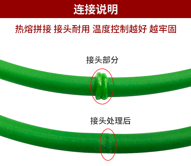 粗面聚氨酯圆皮带PU易粘接传动带工业皮带接驳圆带电机马达传送带 - 图1